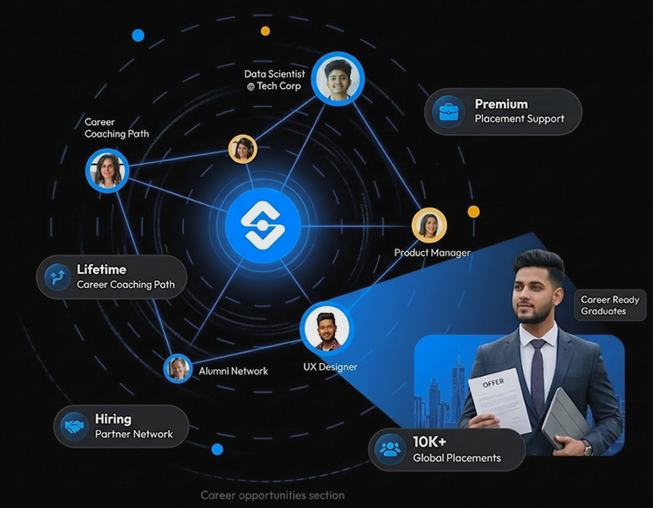 Career Network Illustration