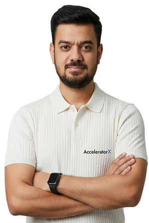 Professional headshot of Dr. Prashant, an academic leader and machine learning researcher guiding the training.