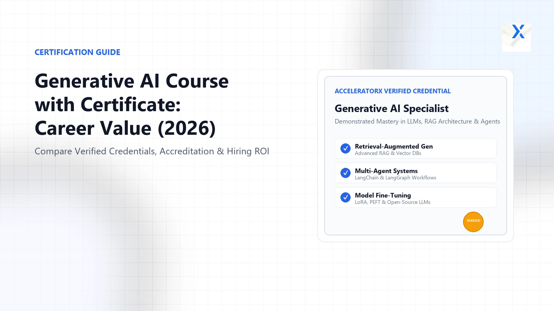 Online Generative AI Course with Certificate: Complete Evaluation Guide 2026