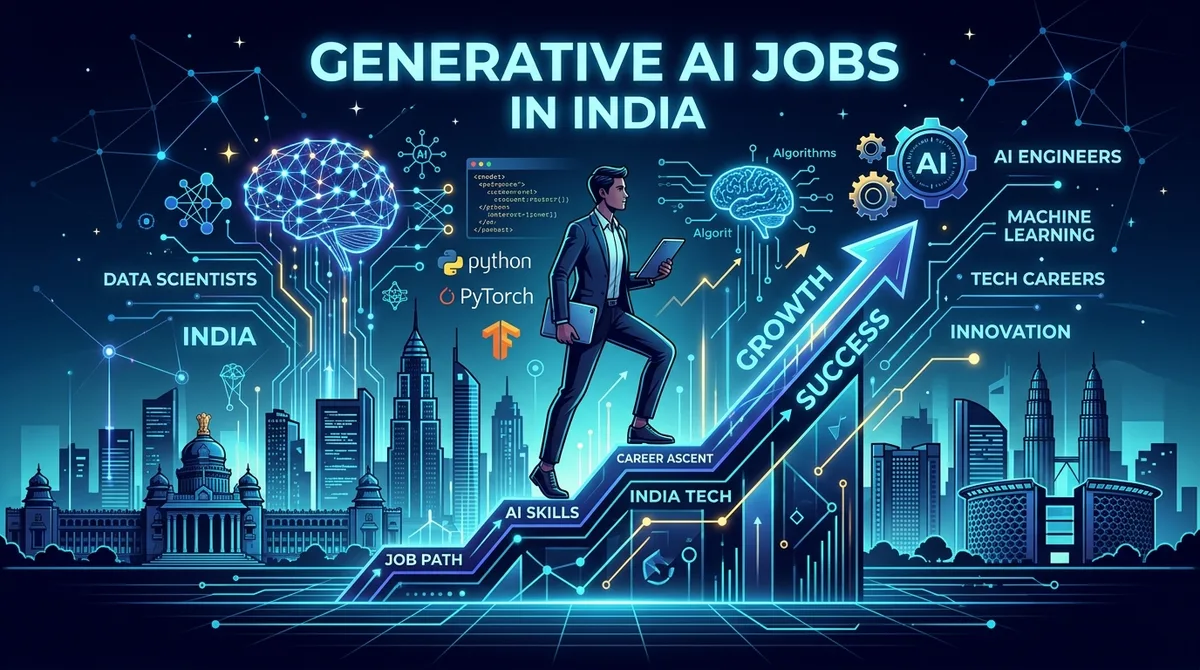 Generative AI Jobs in India: Roles, Skills and Salary Guide