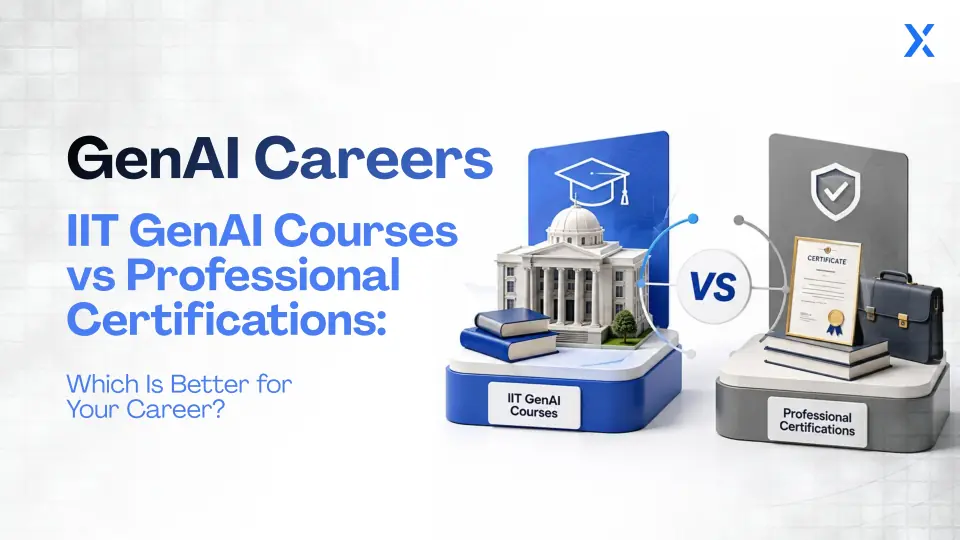 IIT Generative AI course vs professional certification
