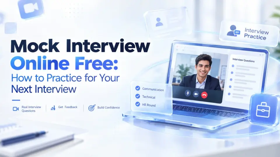 Mock interview online free practice for job interviews